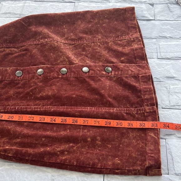 Aeropostal buttoned front  corduroy overall dress size small - Picture 16 of 16